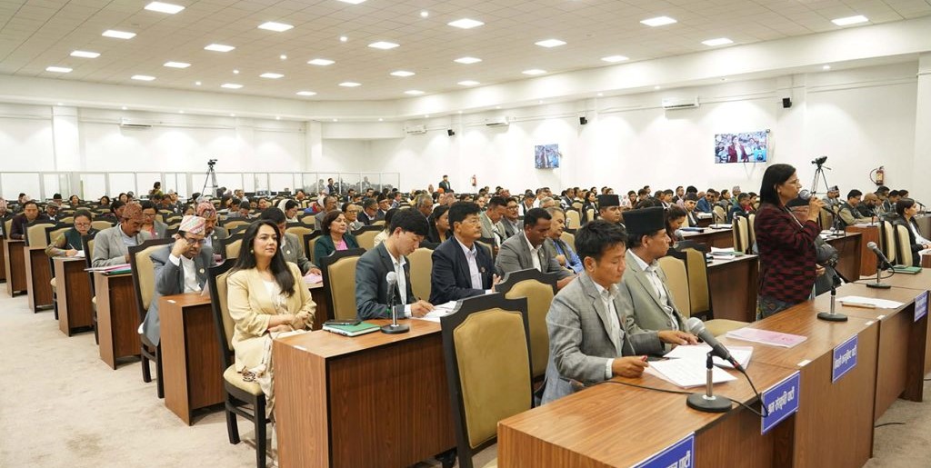 संसद्मा उठेका कुरालाई सरकारले सम्बोधन नगरेको भन्दै विपक्षीको विरोध