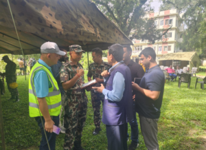 विद्युत् पुनर्स्थापनाका लागि उच्चस्तरीय टोली फिल्डमा